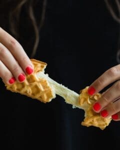 Cheesy Pizza Waffle