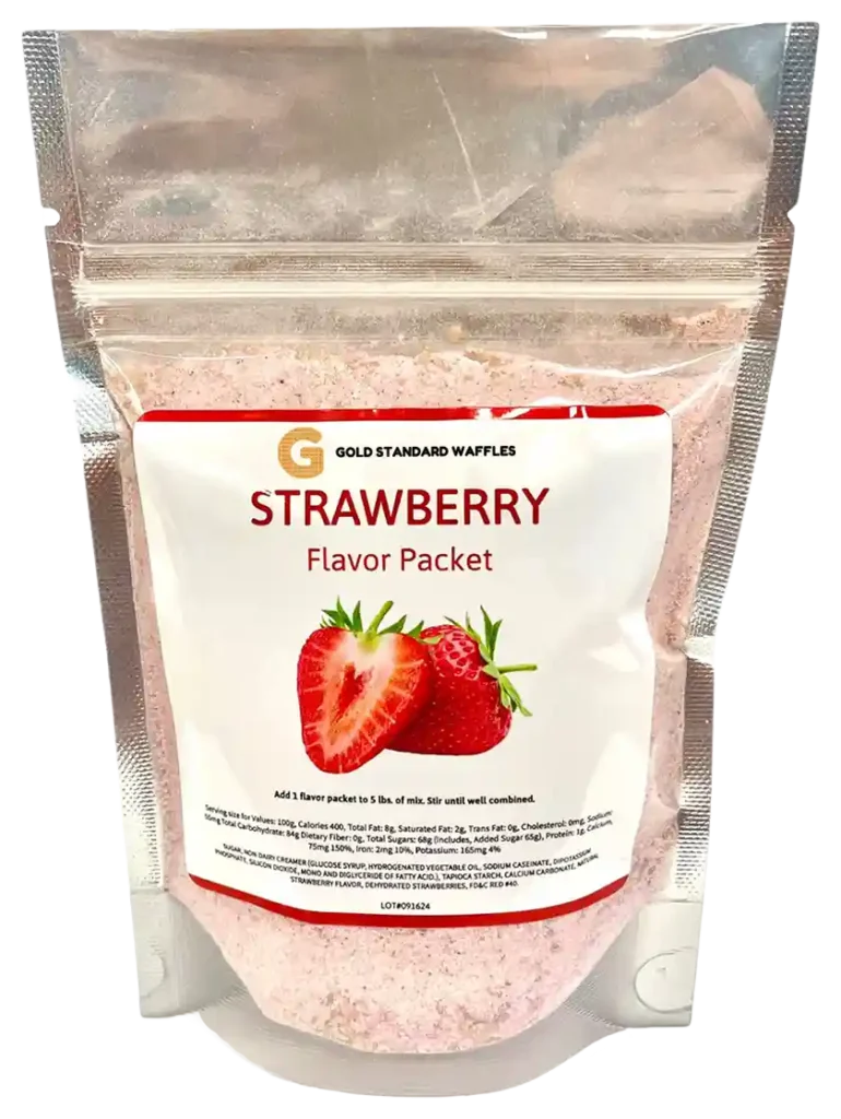 GSW Strawberry waffle and pancake flavor pack