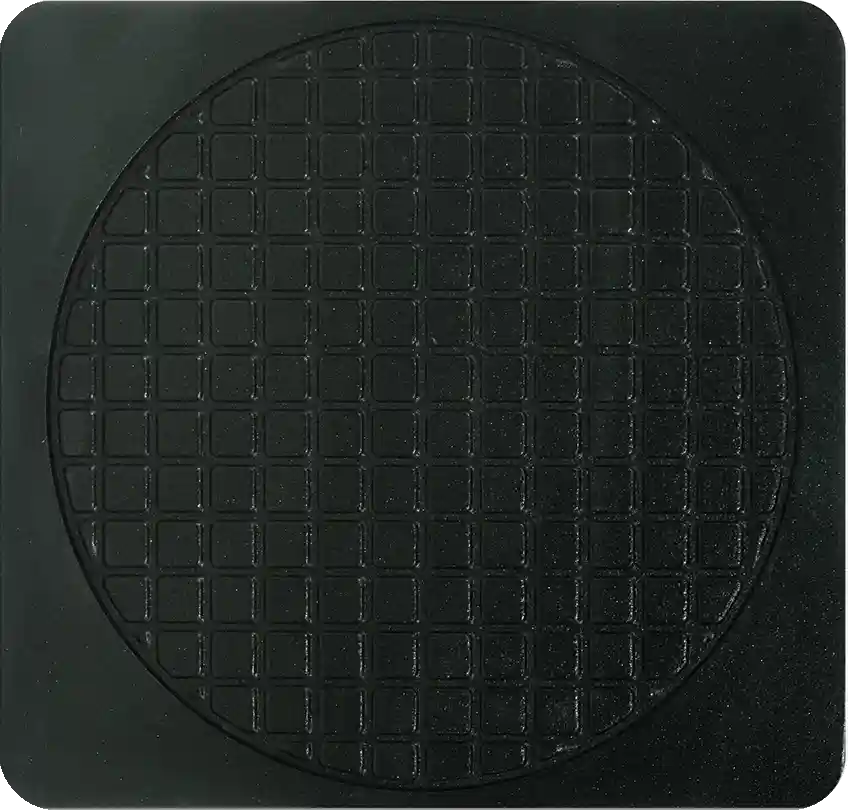 Waffle cone plate